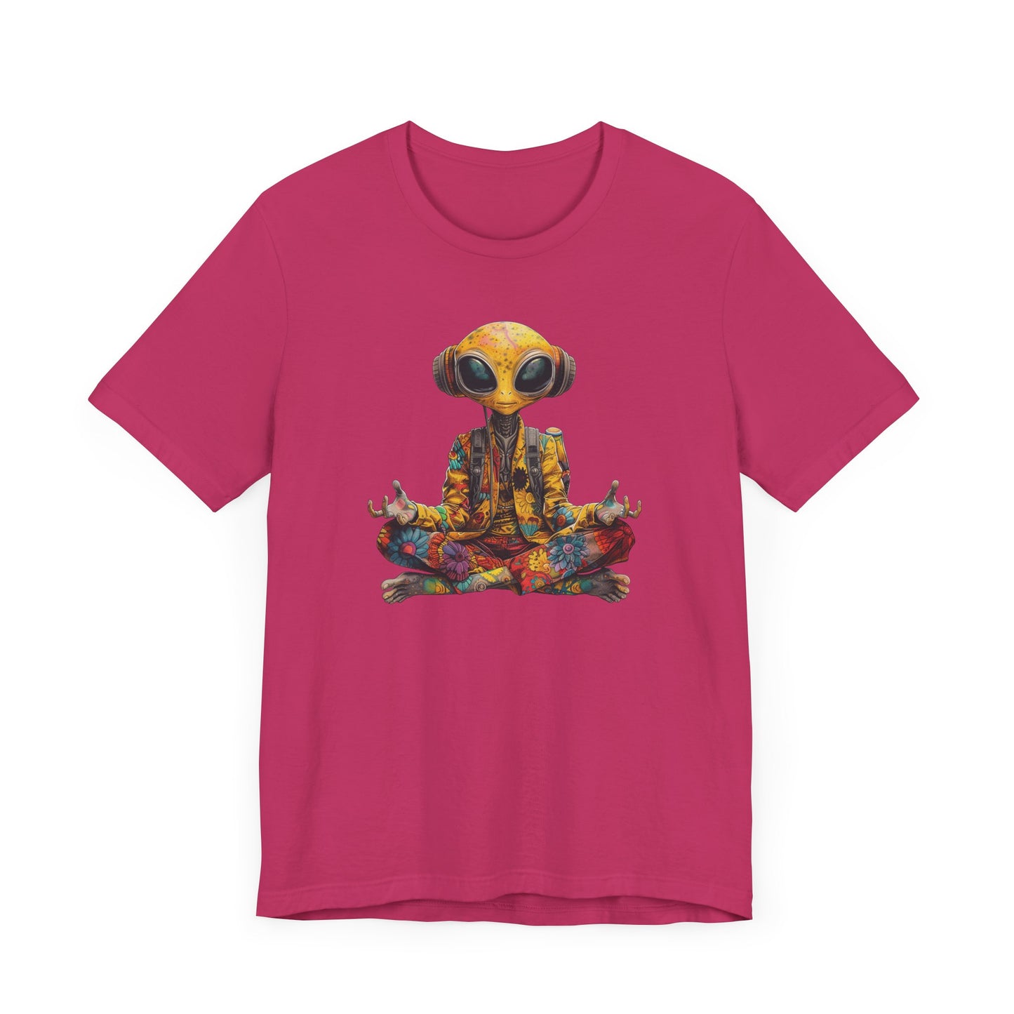 Alien Yoga Unisex Jersey Short Sleeve Tee