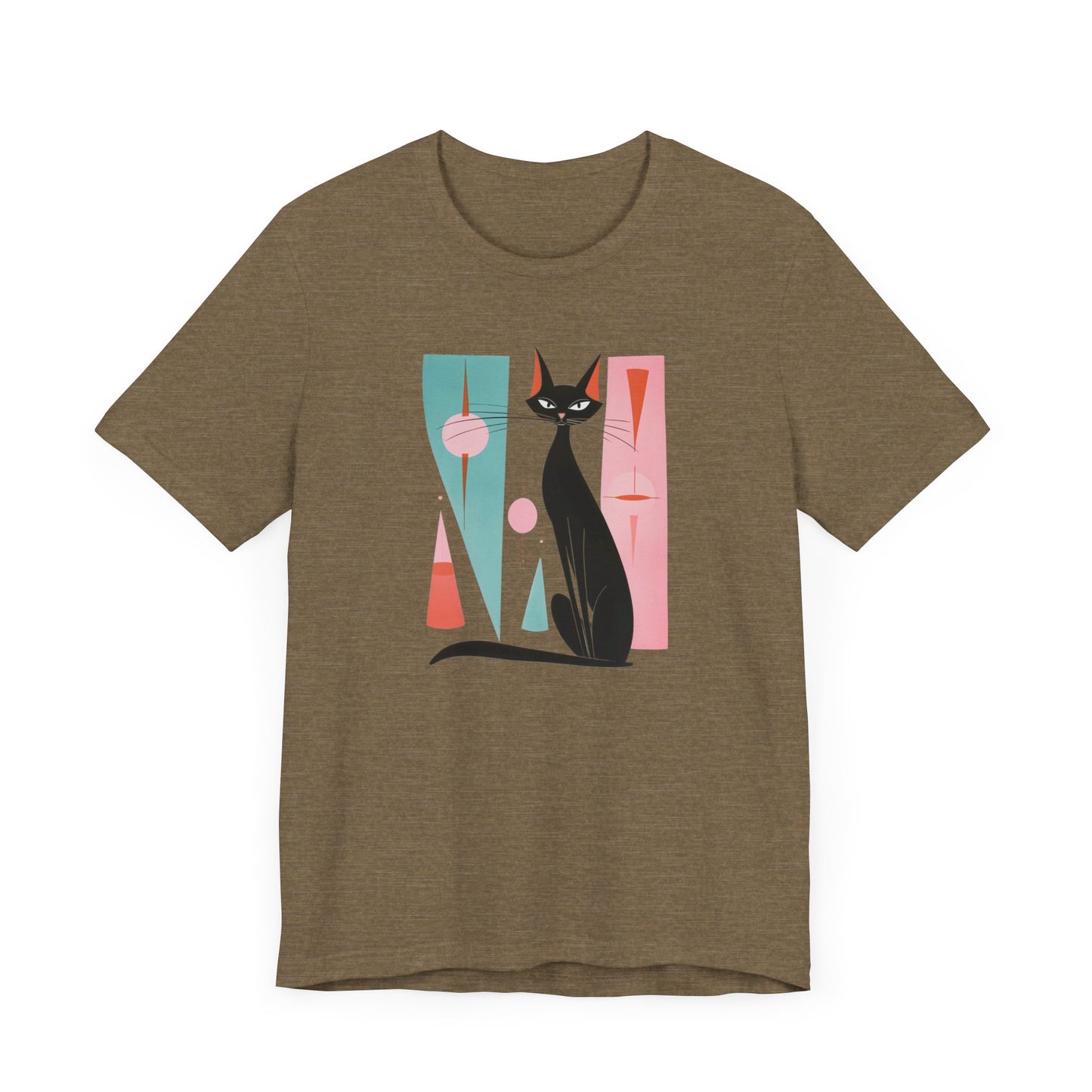 Artsy Cat Unisex Jersey Short Sleeve Tee
