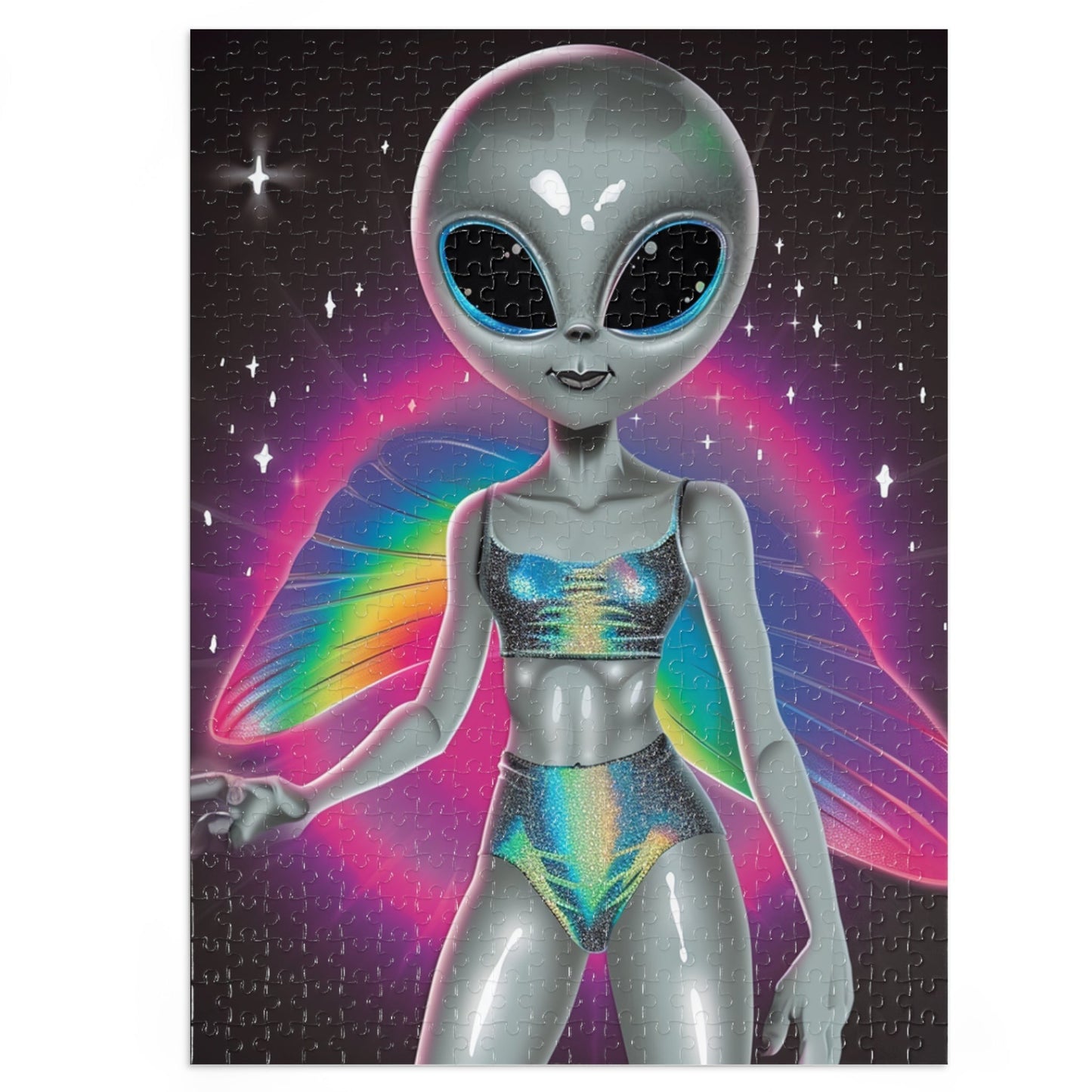 Alien Disco Queen Jigsaw Puzzle (30, 110, 252, 500-Piece)