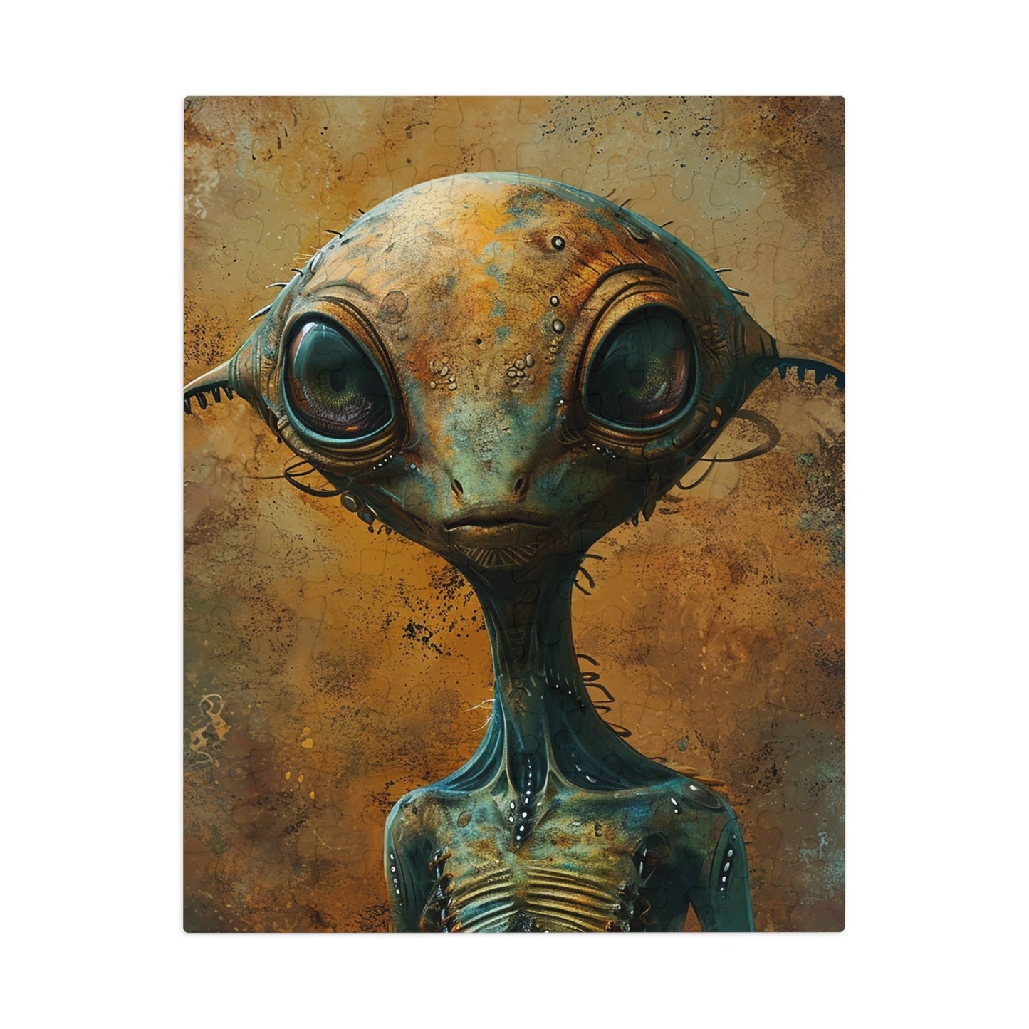 Aging Alien Jigsaw Puzzle (30, 110, 252, 500,1000-Piece)