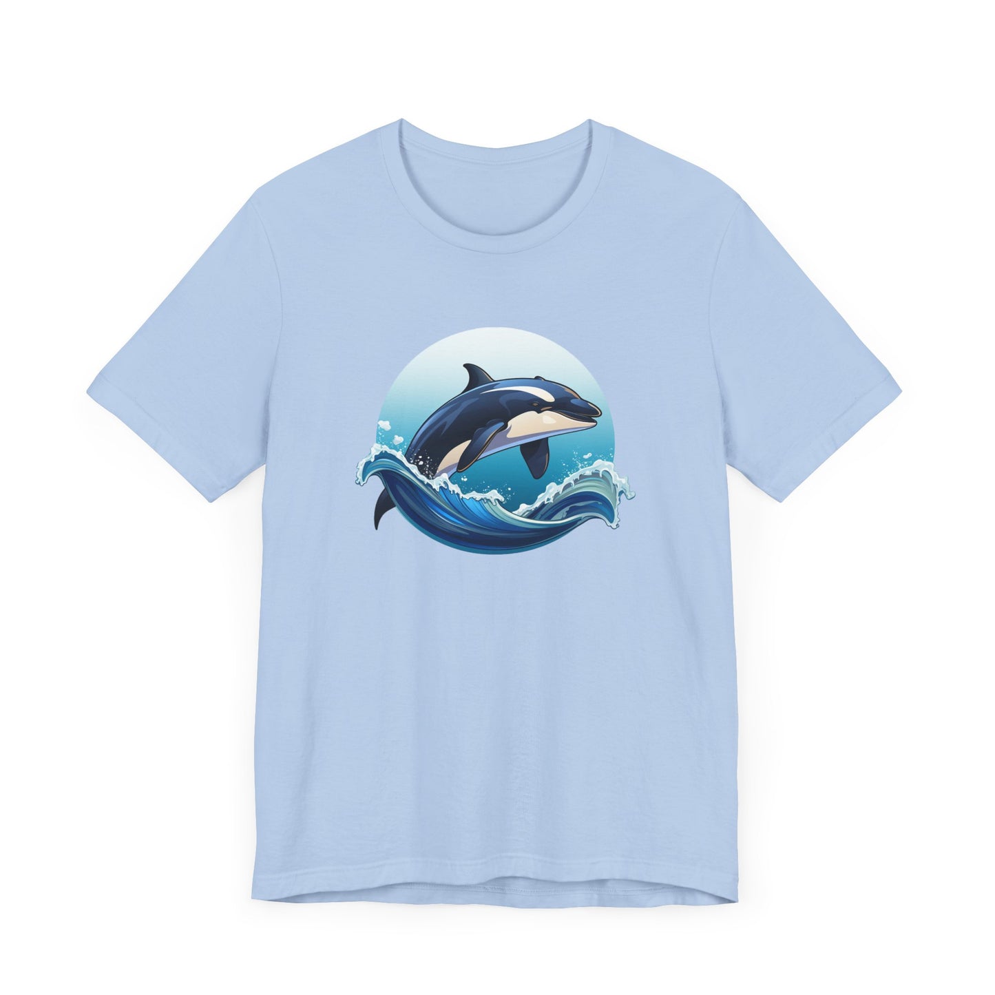 Summer Dolphin Unisex Jersey Short Sleeve Tee