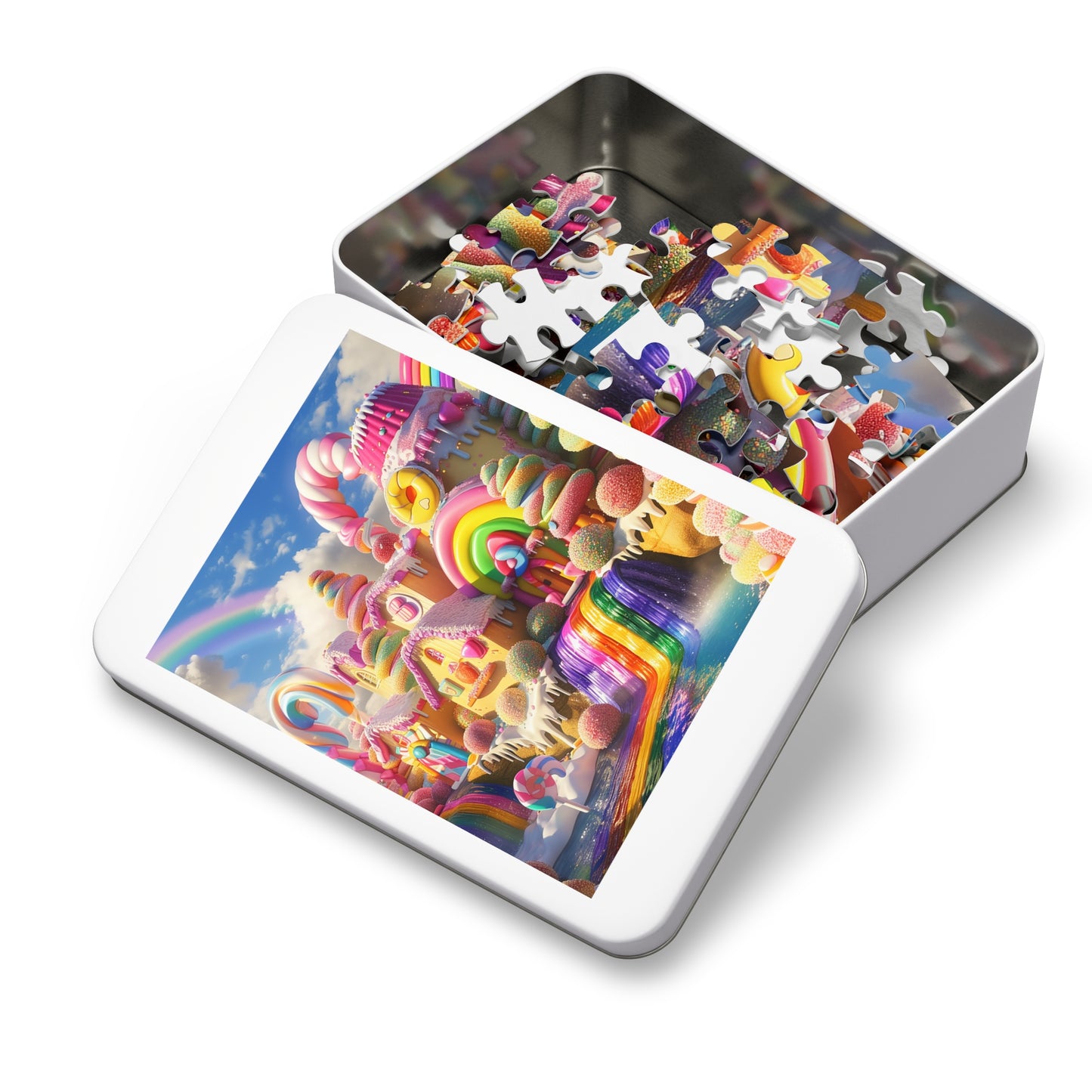 Candyland Village Jigsaw Puzzle (30, 110, 252, 500,1000-Piece)