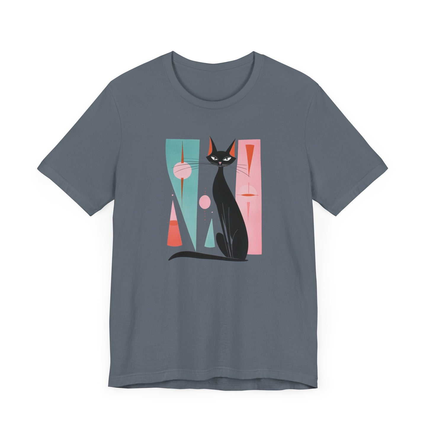 Artsy Cat Unisex Jersey Short Sleeve Tee