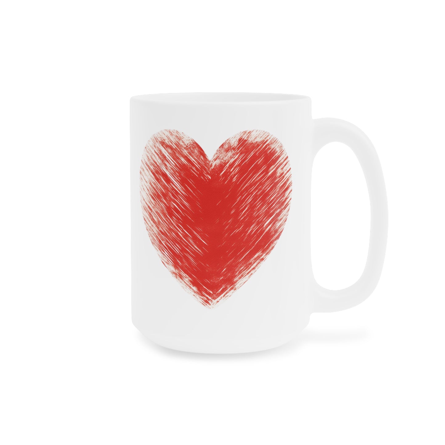 Color My Heart Ceramic Mugs (11oz\15oz\20oz)