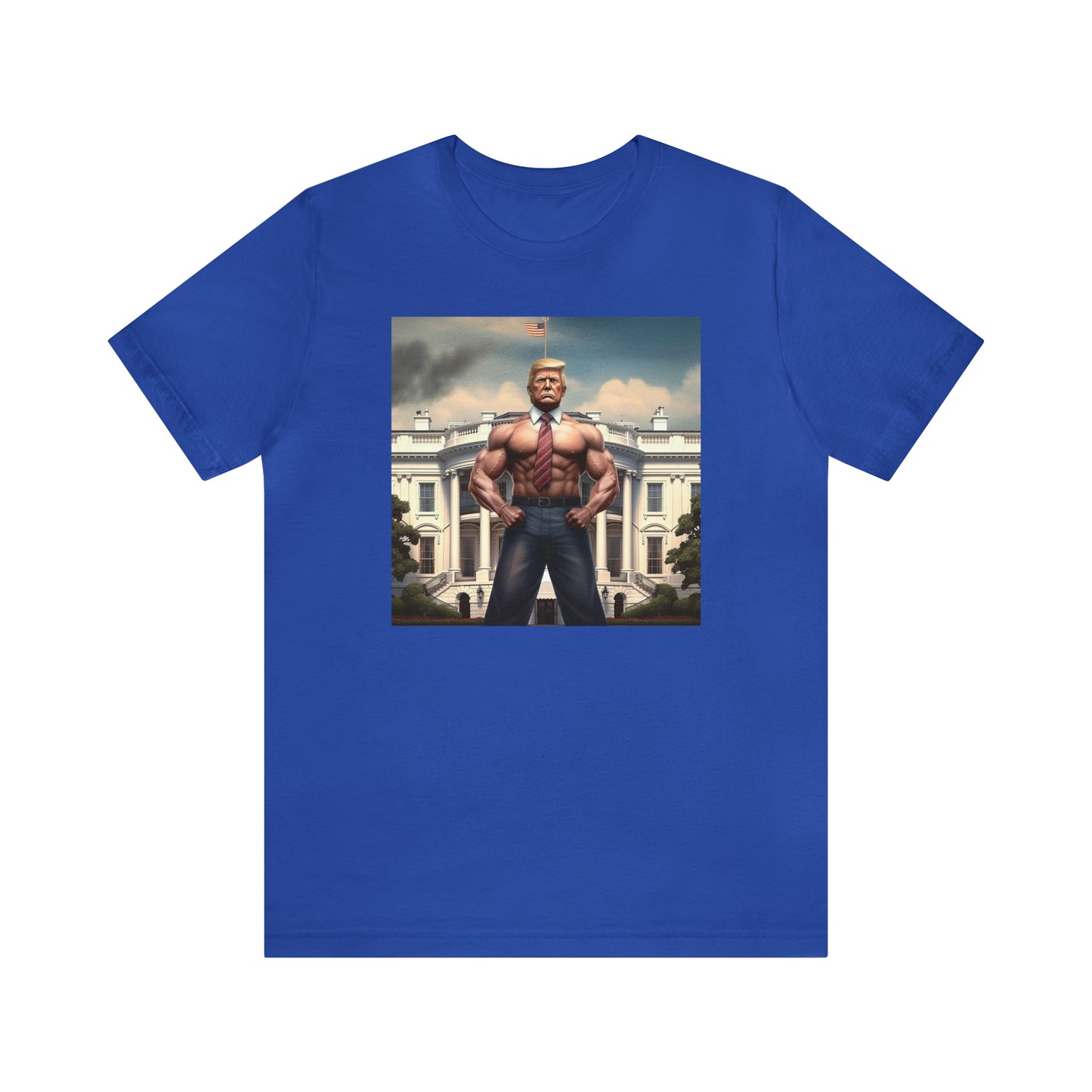 President Trump Fighter Unisex Jersey Short Sleeve Tee