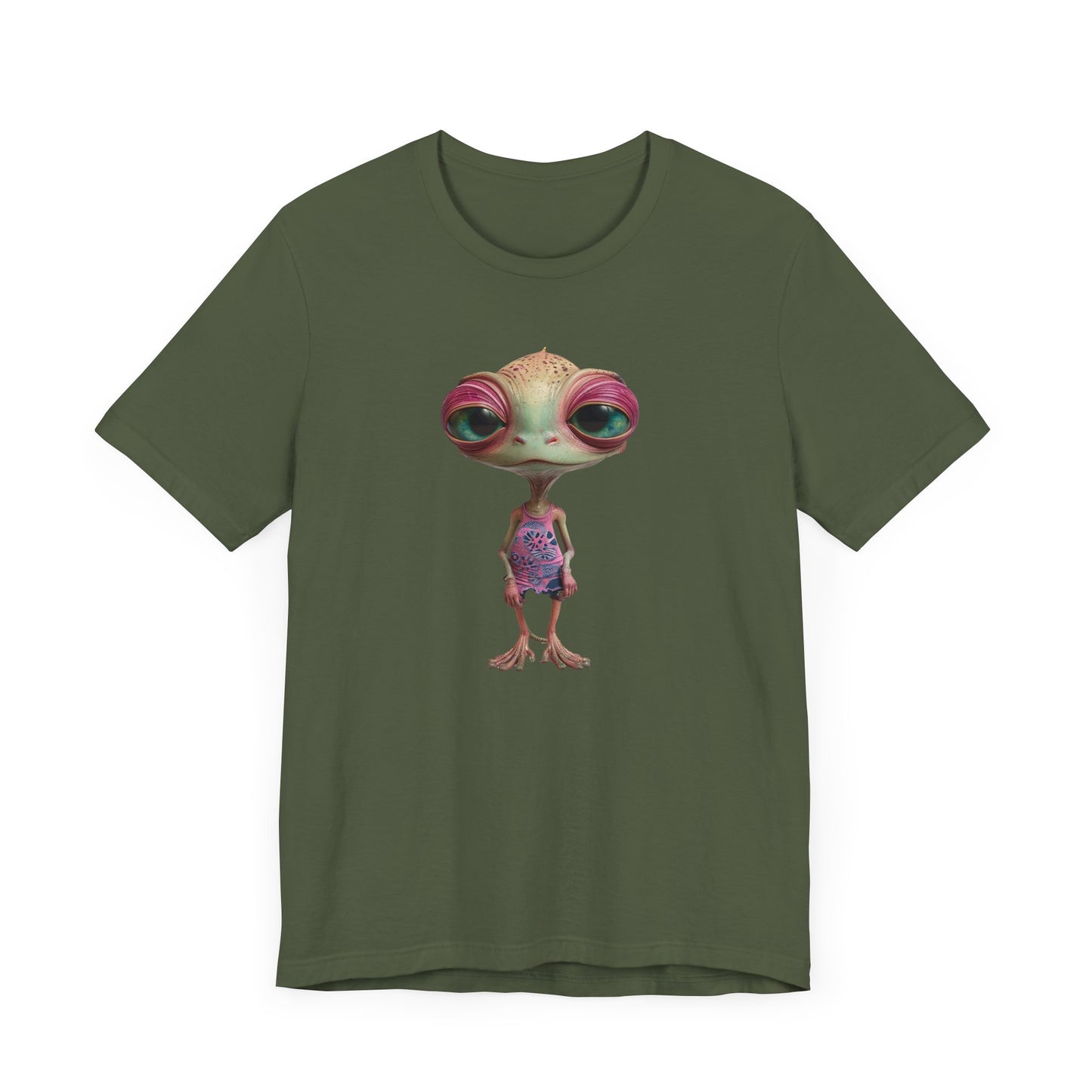 Alien Girl Unisex Jersey Short Sleeve Tee