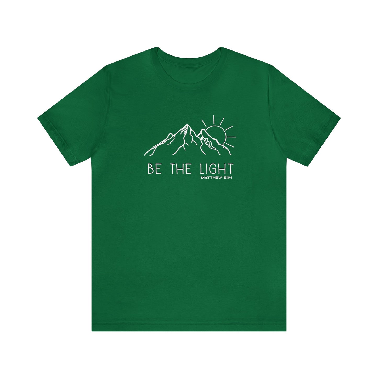 Be the Light Unisex Jersey Short Sleeve Tee