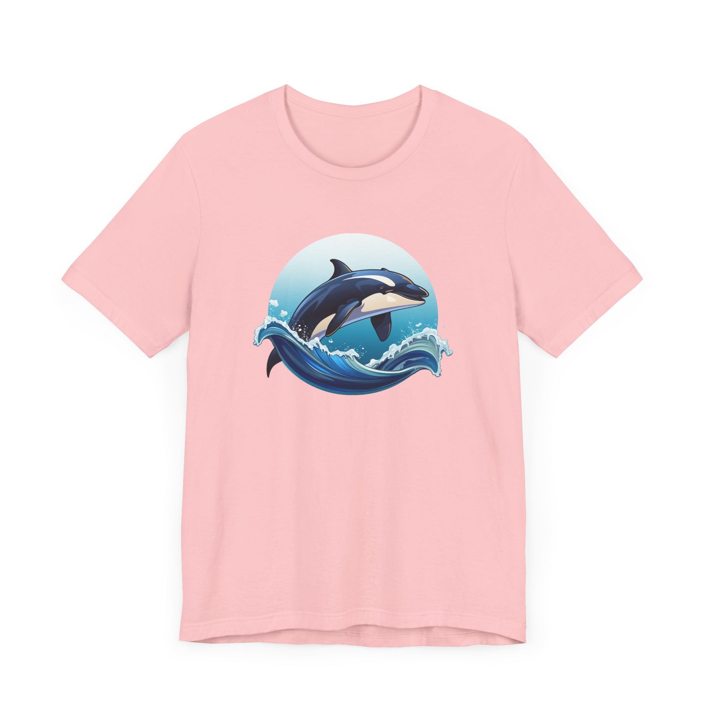 Summer Dolphin Unisex Jersey Short Sleeve Tee