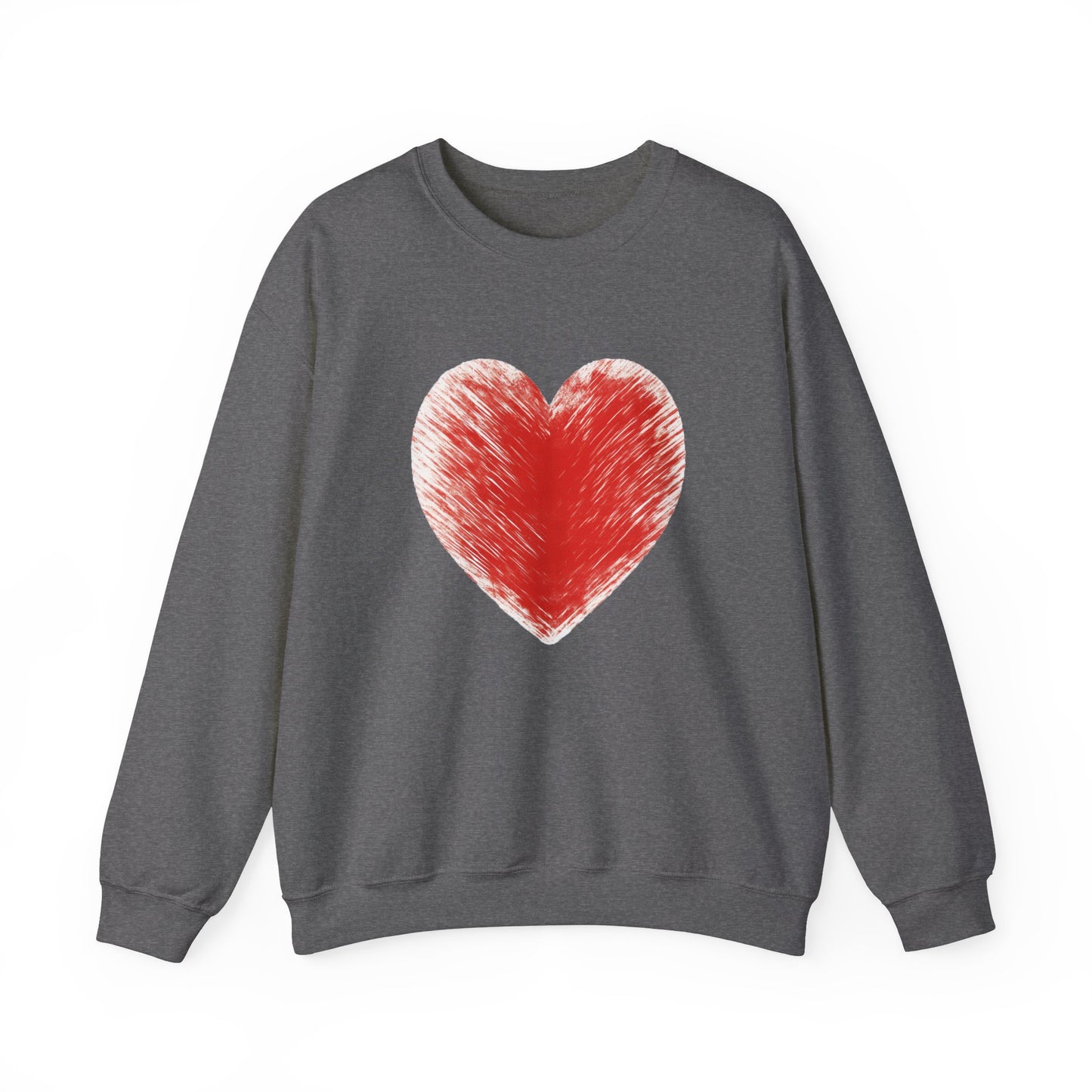 Color My Heart Unisex Heavy Blend™ Crewneck Sweatshirt