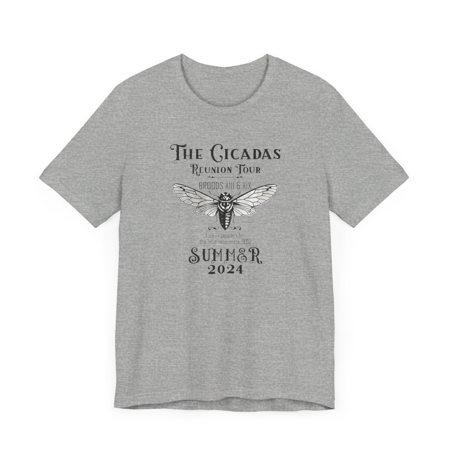 The Cicadas Reunion 2024 Tour! Unisex Jersey Short Sleeve Tee