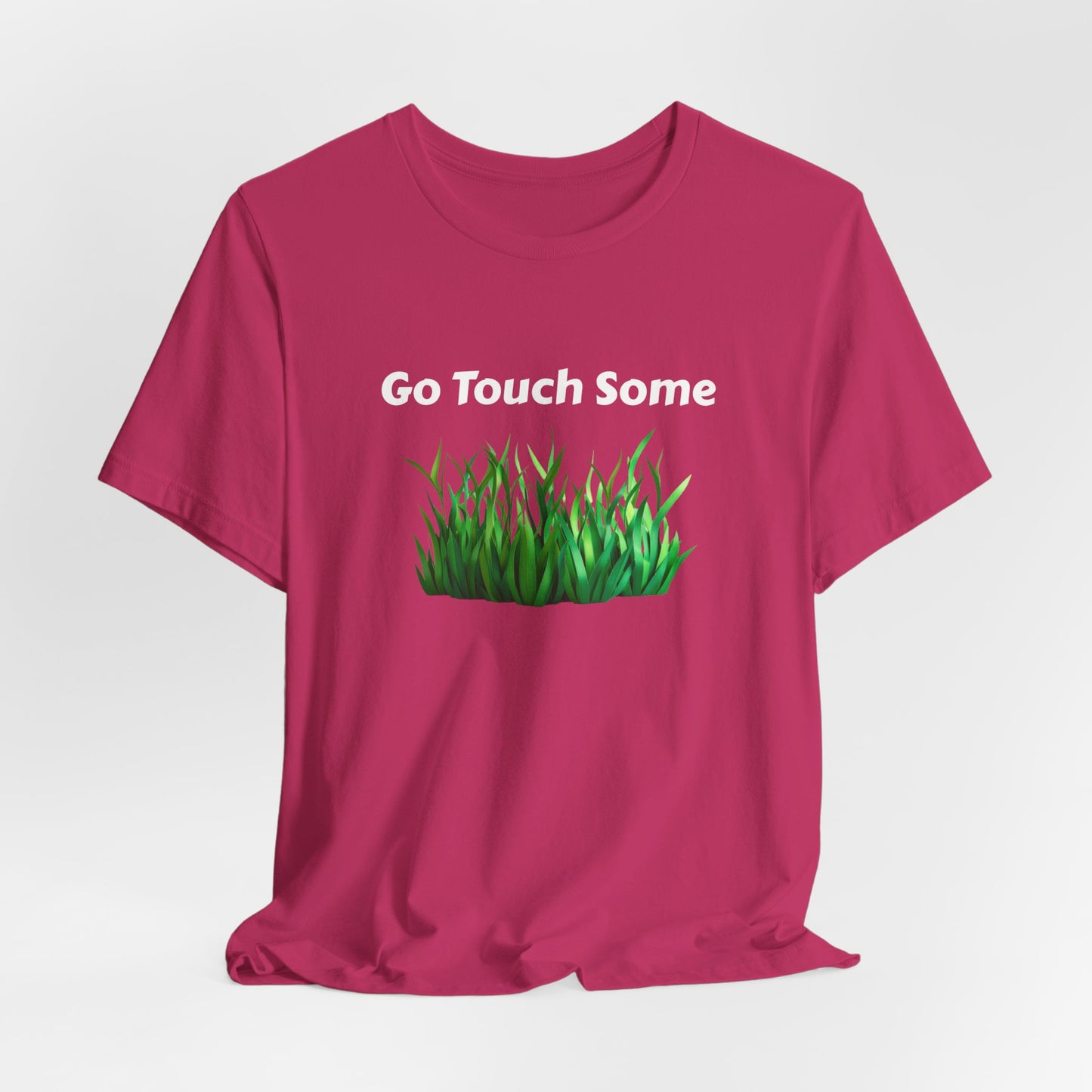 Go Touch Some Grass Unisex Jersey Short Sleeve Tee