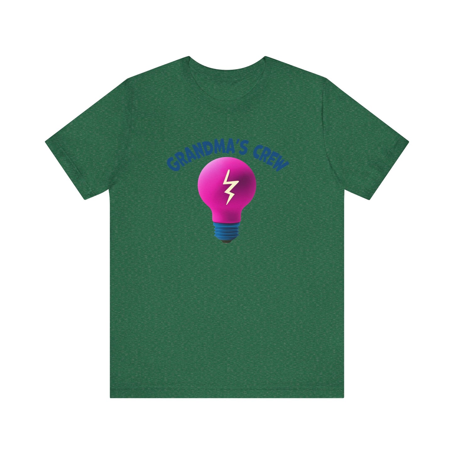 Grandma's Crew Unisex Jersey Tee - Fun Gift for Grandparents