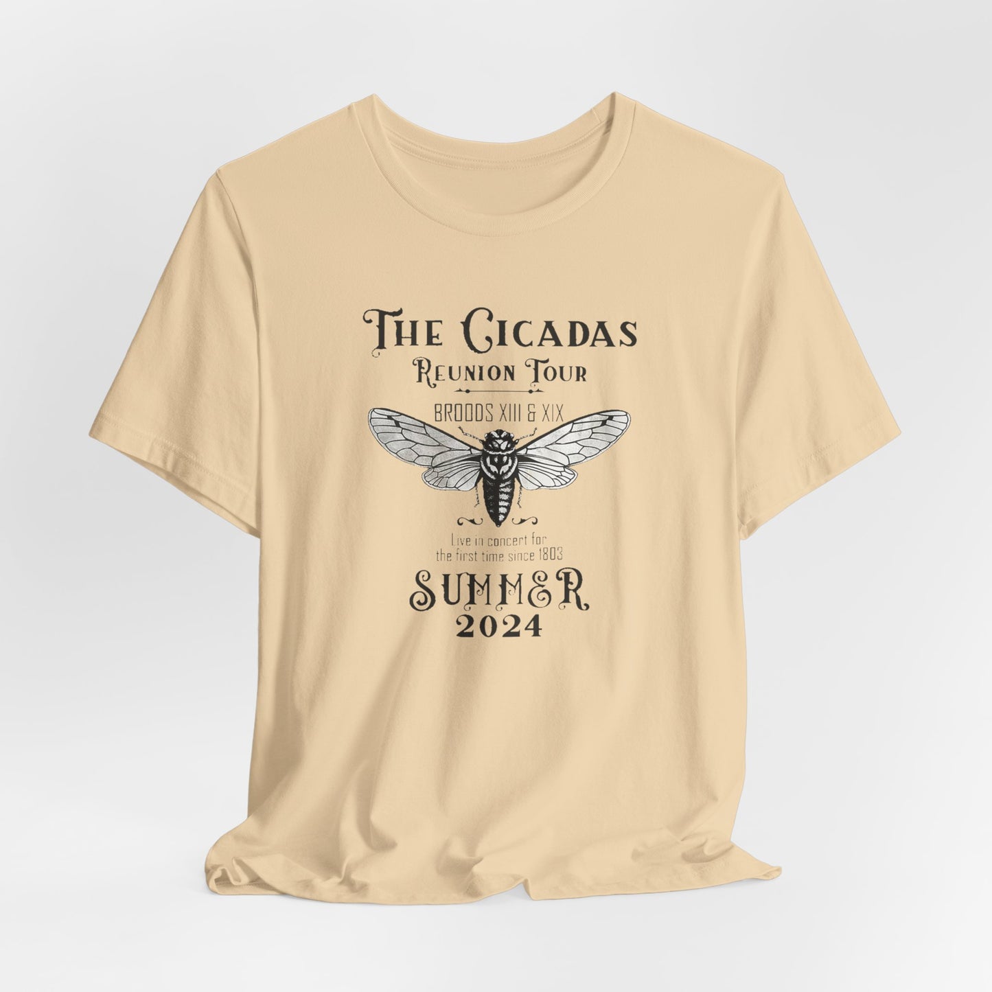 The Cicadas Reunion 2024 Tour! Unisex Jersey Short Sleeve Tee