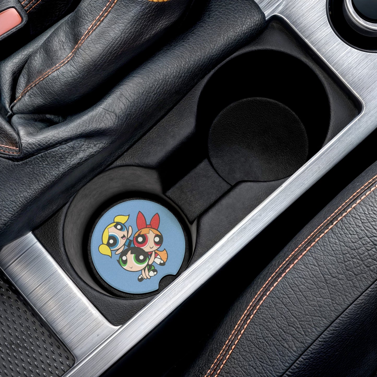 Powerpuff Girls Soapstone Car Coaster