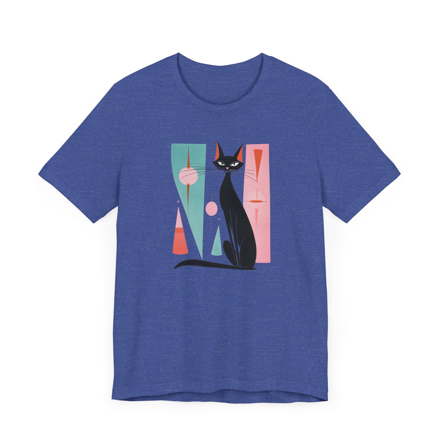 Artsy Cat Unisex Jersey Short Sleeve Tee