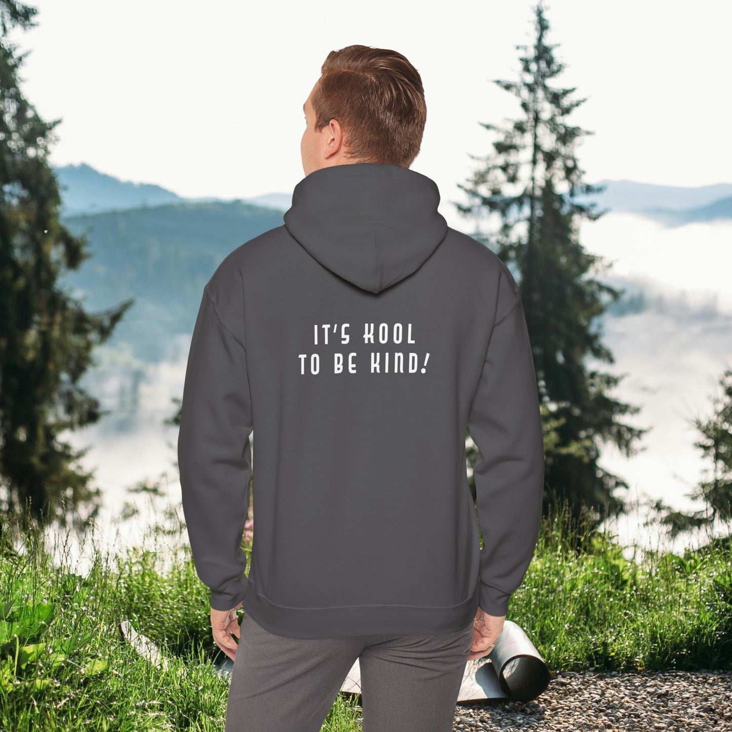 Mean People Suck! It's Kool to Be Kind! Unisex Heavy Blend™ Hooded Sweatshirt