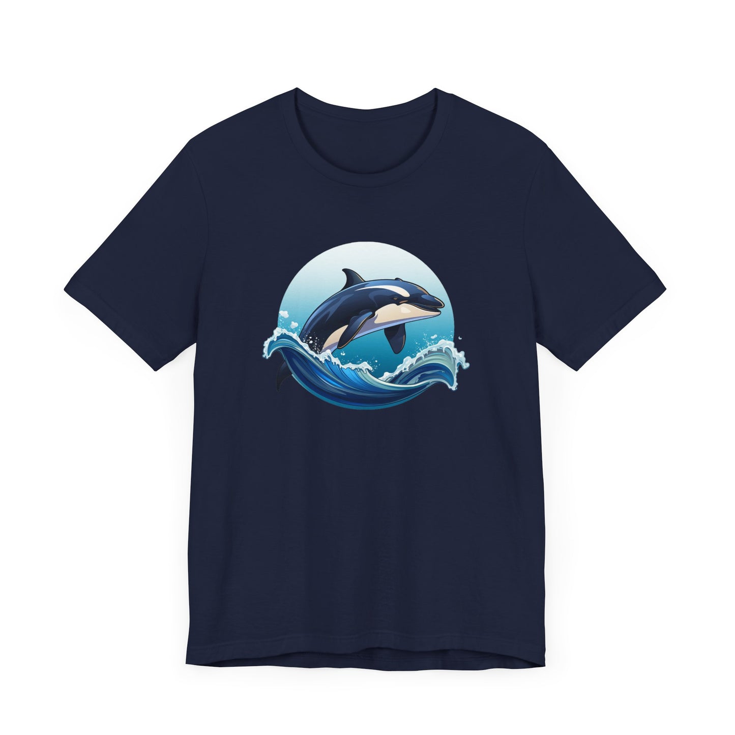 Summer Dolphin Unisex Jersey Short Sleeve Tee