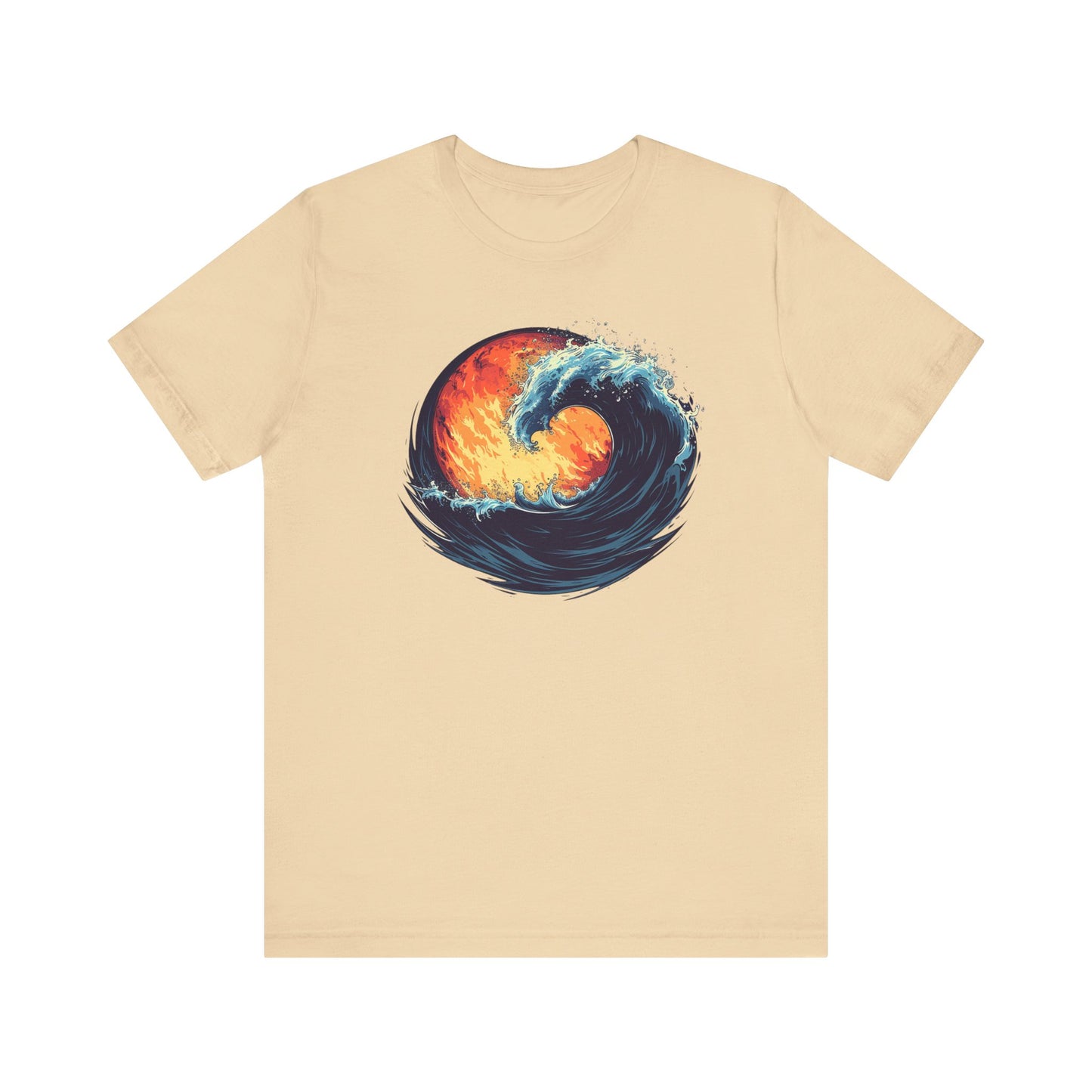 Ocean Fire Unisex Jersey Short Sleeve Tee