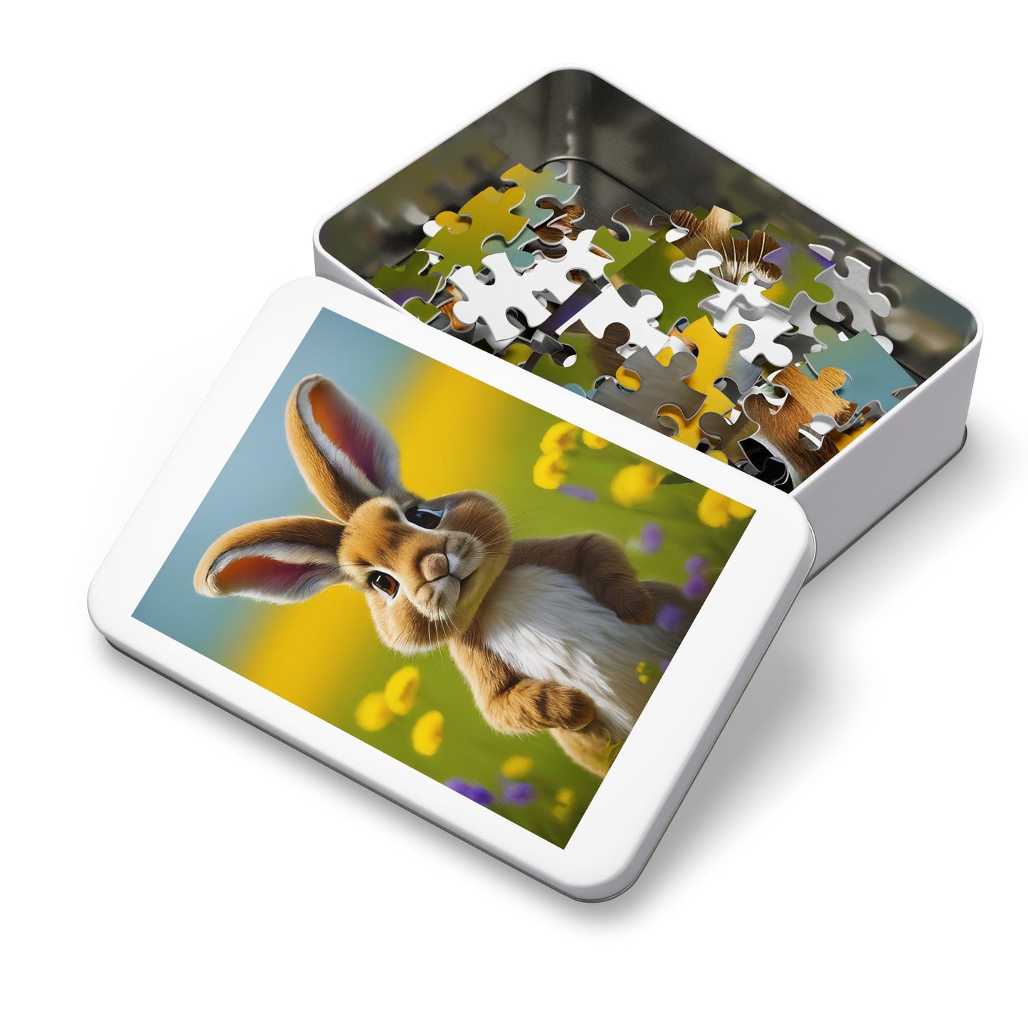 Sweet Spring Bunny Jigsaw Puzzle (30, 110, 252, 500,1000-Piece)