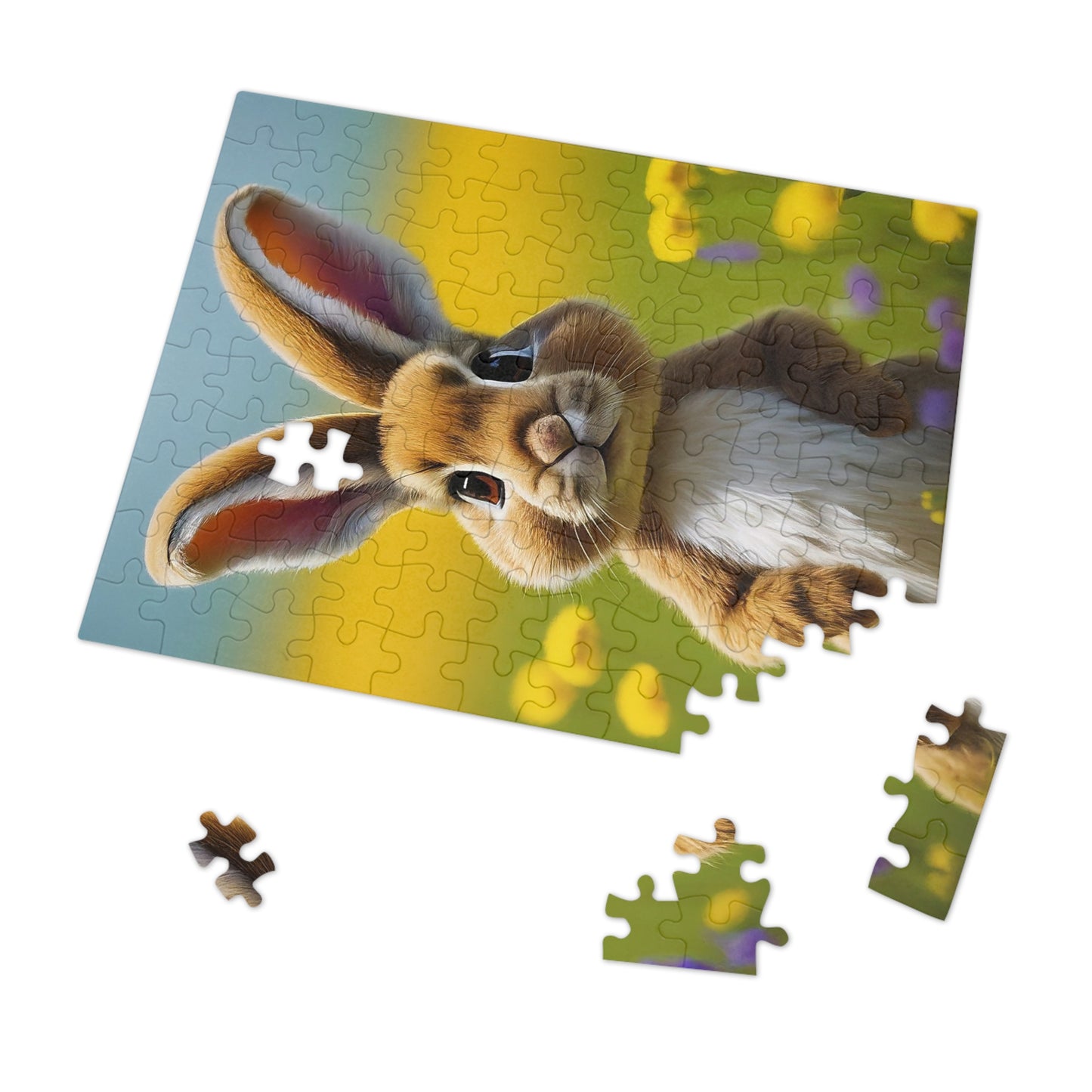 Sweet Spring Bunny Jigsaw Puzzle (30, 110, 252, 500,1000-Piece)