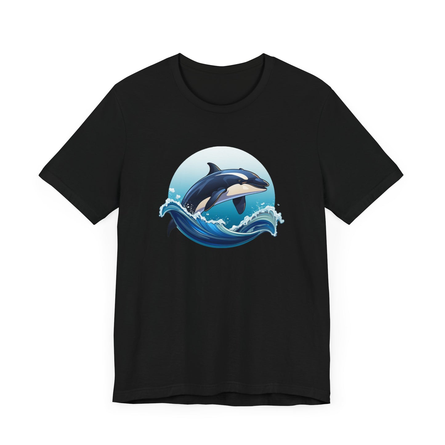 Summer Dolphin Unisex Jersey Short Sleeve Tee