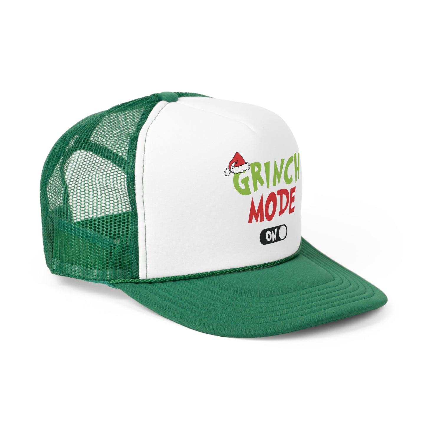 Grinch Mode On Trucker Caps