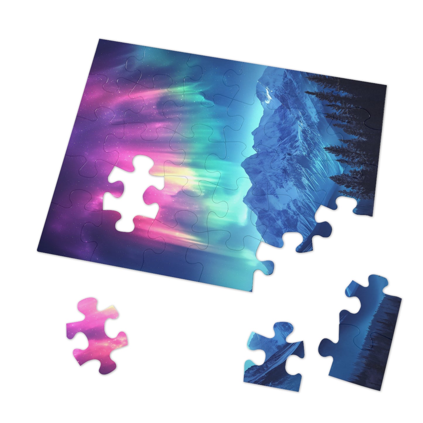 The Northern Lights Jigsaw Puzzle (30, 110, 252, 500,1000-Piece)
