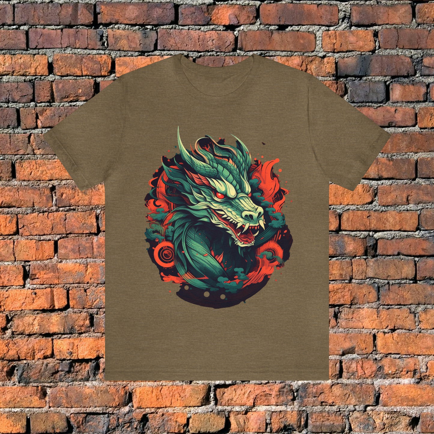 Dragon Fire Unisex Jersey Short Sleeve Tee