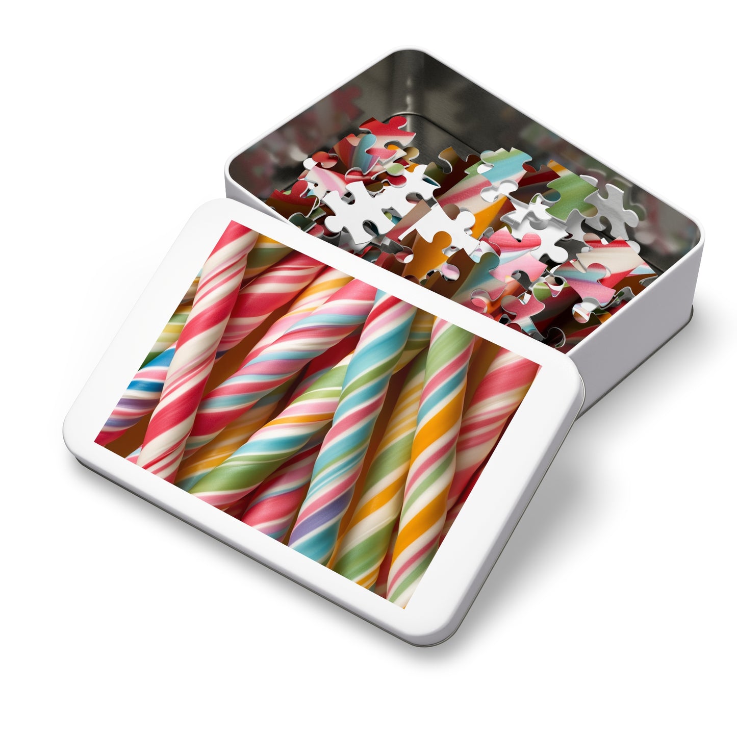 Candy Sticks Jigsaw Puzzle (30, 110, 252, 500,1000-Piece)