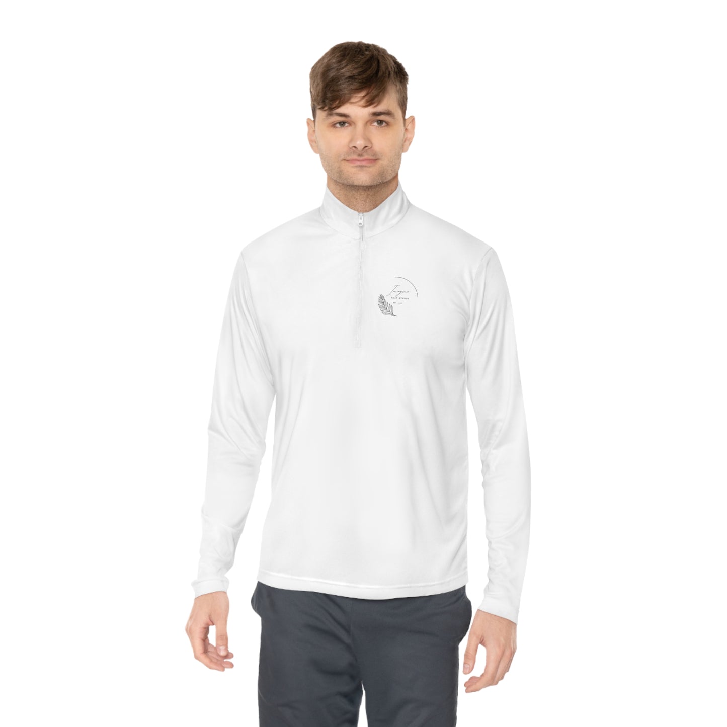 Brittany Logo Unisex Quarter-Zip Pullover