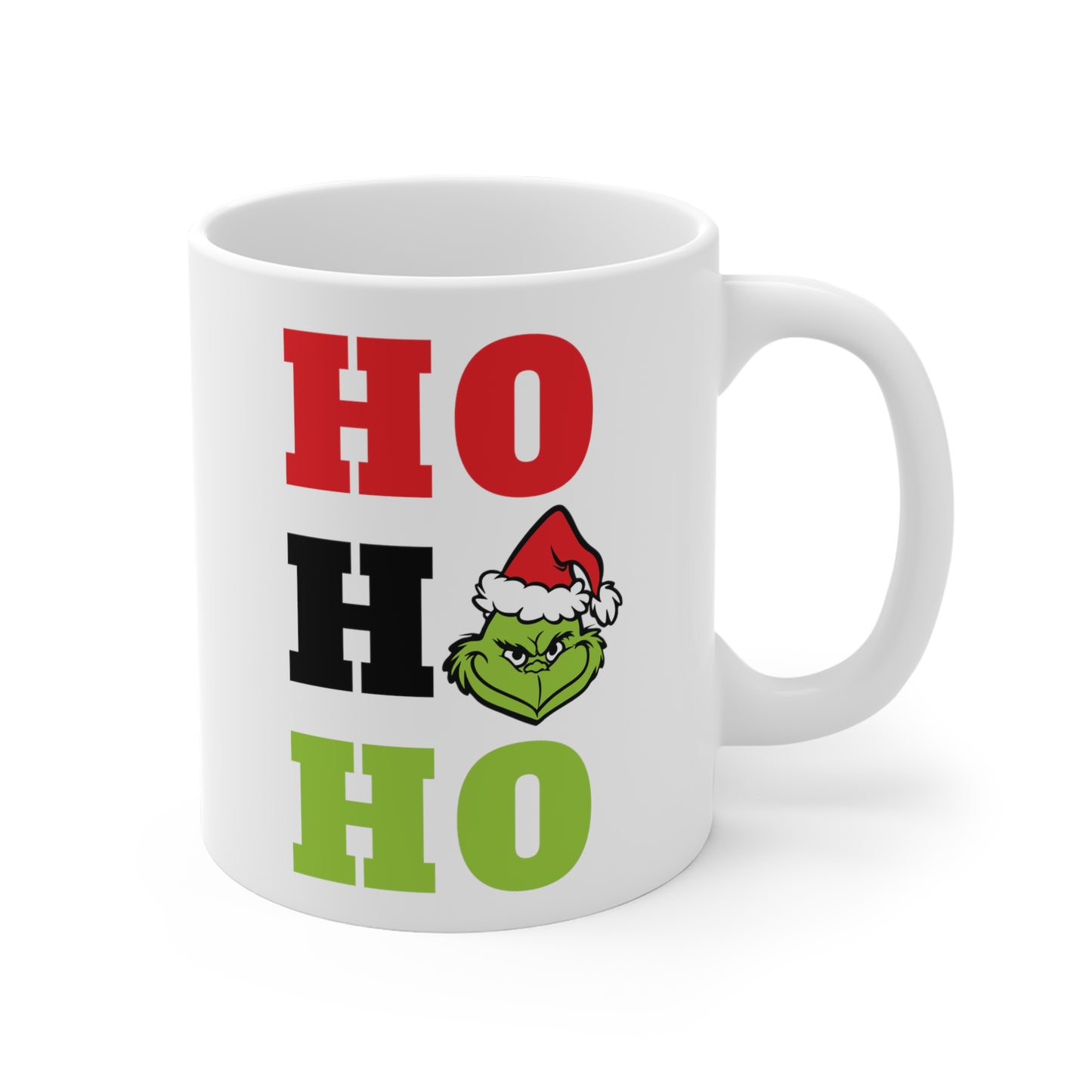 Grinch Ho Ho Ho Coffee Cup Ceramic Mugs (11oz\15oz\20oz)