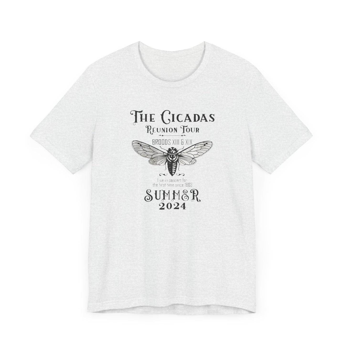 The Cicadas Reunion 2024 Tour! Unisex Jersey Short Sleeve Tee