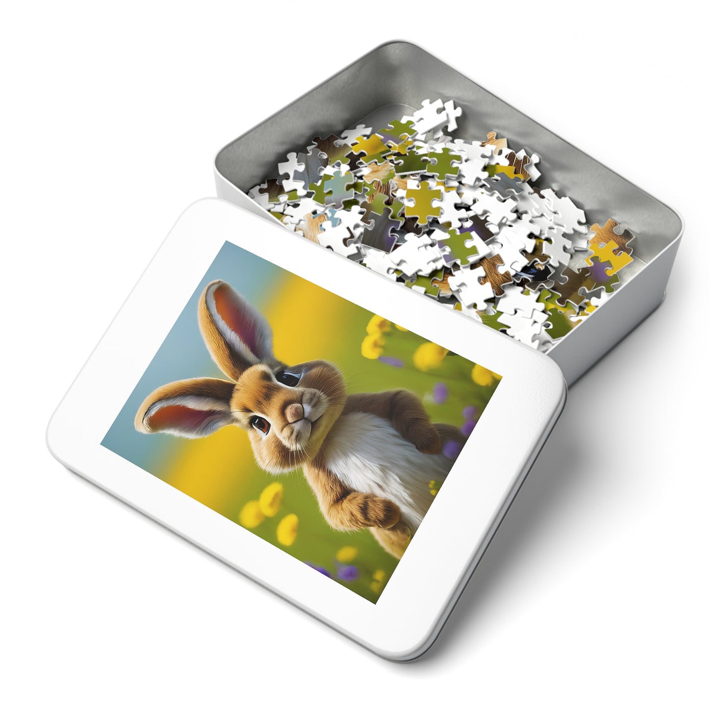 Sweet Spring Bunny Jigsaw Puzzle (30, 110, 252, 500,1000-Piece)