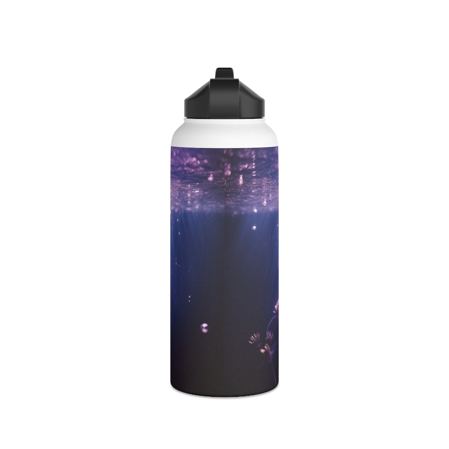 Skull in Water! Stainless Steel Water Bottle, Standard Lid