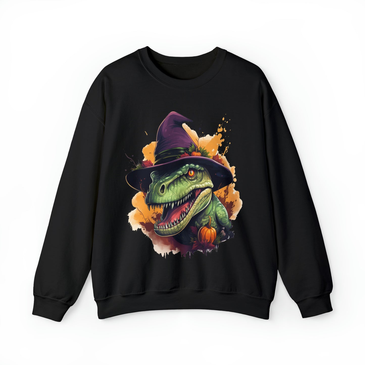 Halloween T-Rex Crewneck Sweatshirt