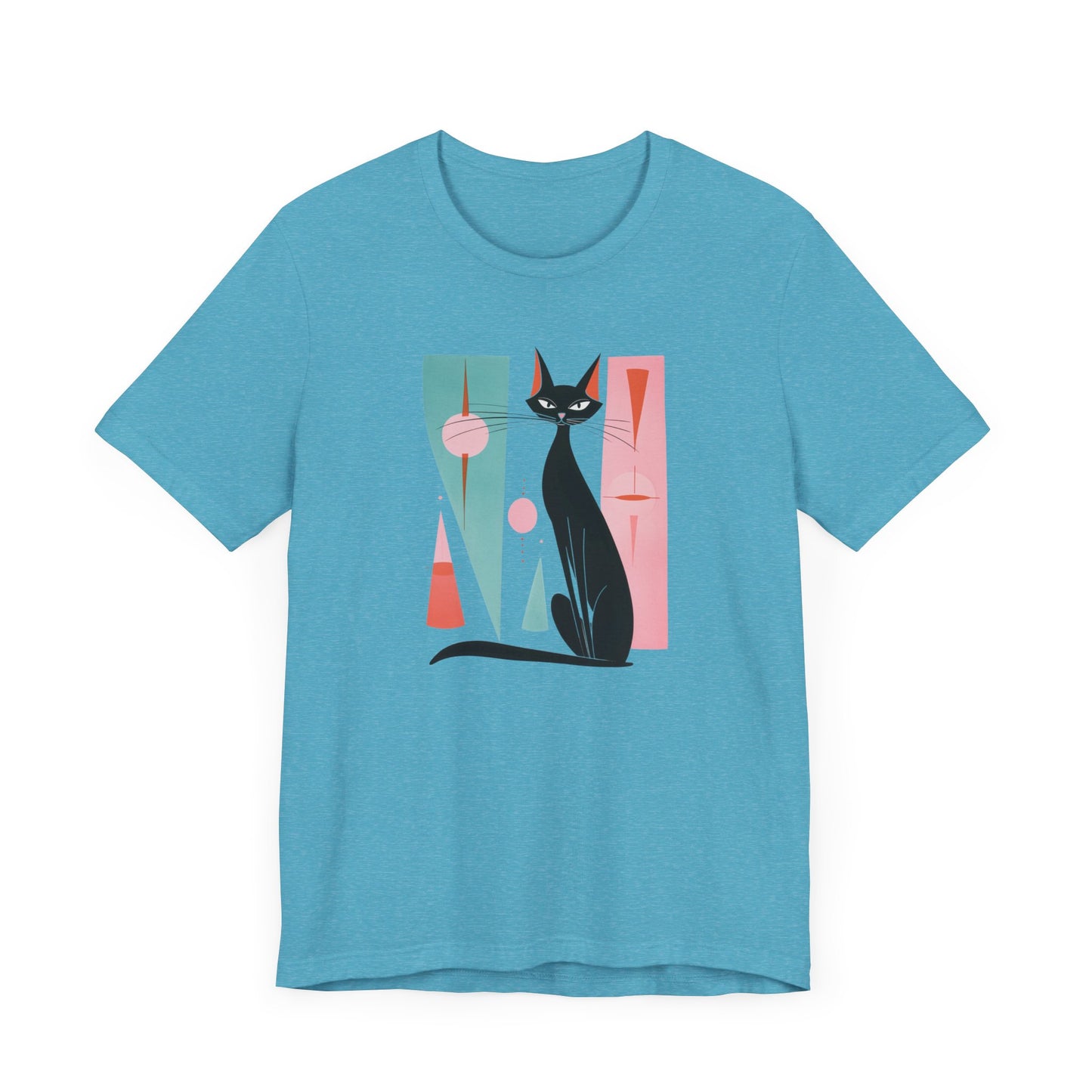 Artsy Cat Unisex Jersey Short Sleeve Tee
