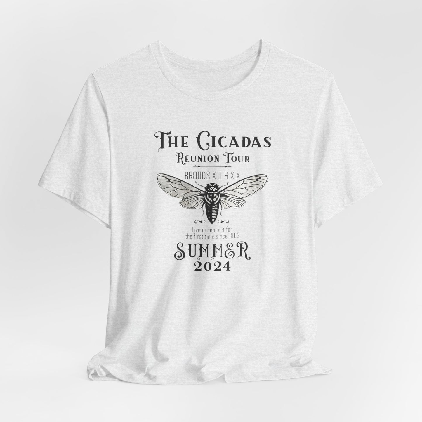 The Cicadas Reunion 2024 Tour! Unisex Jersey Short Sleeve Tee