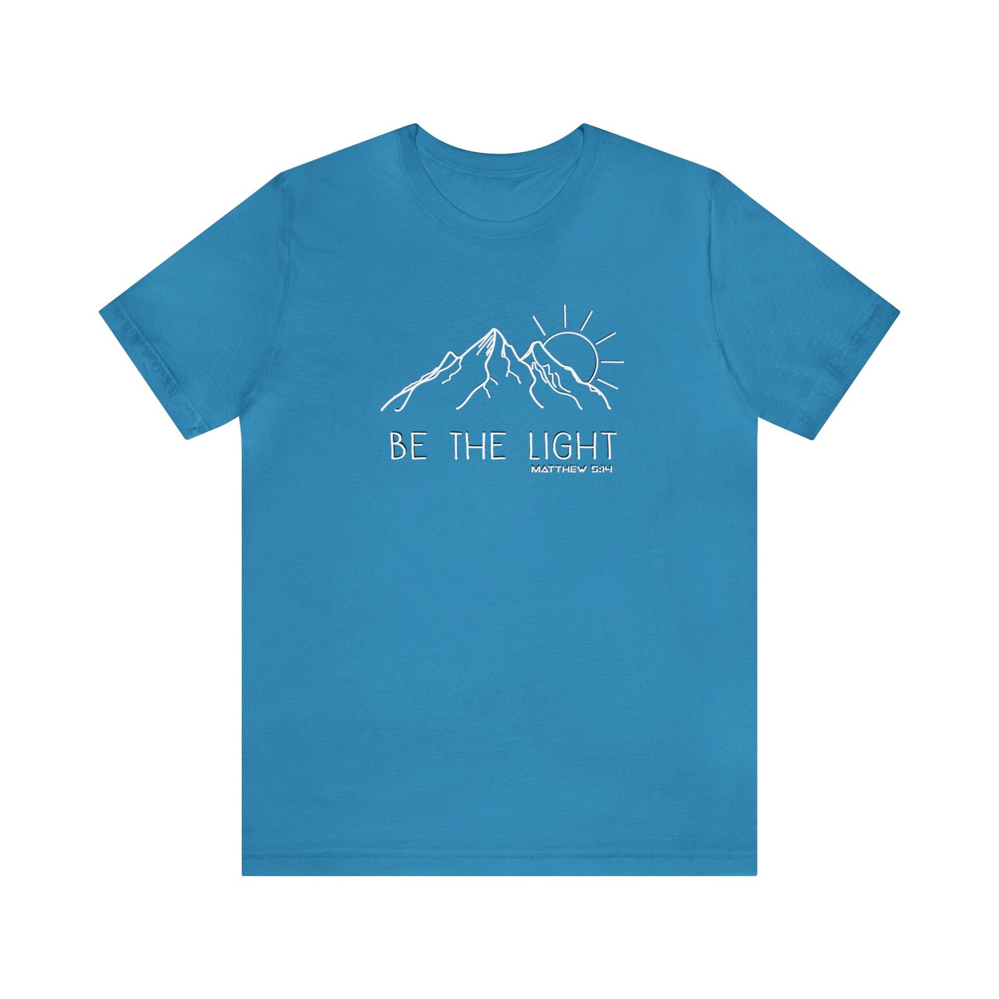 Be the Light Unisex Jersey Short Sleeve Tee