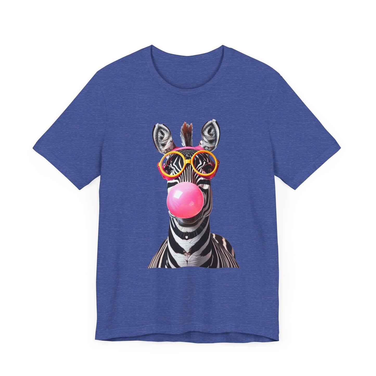 Bubblegum Zebra! Unisex Jersey Short Sleeve Tee