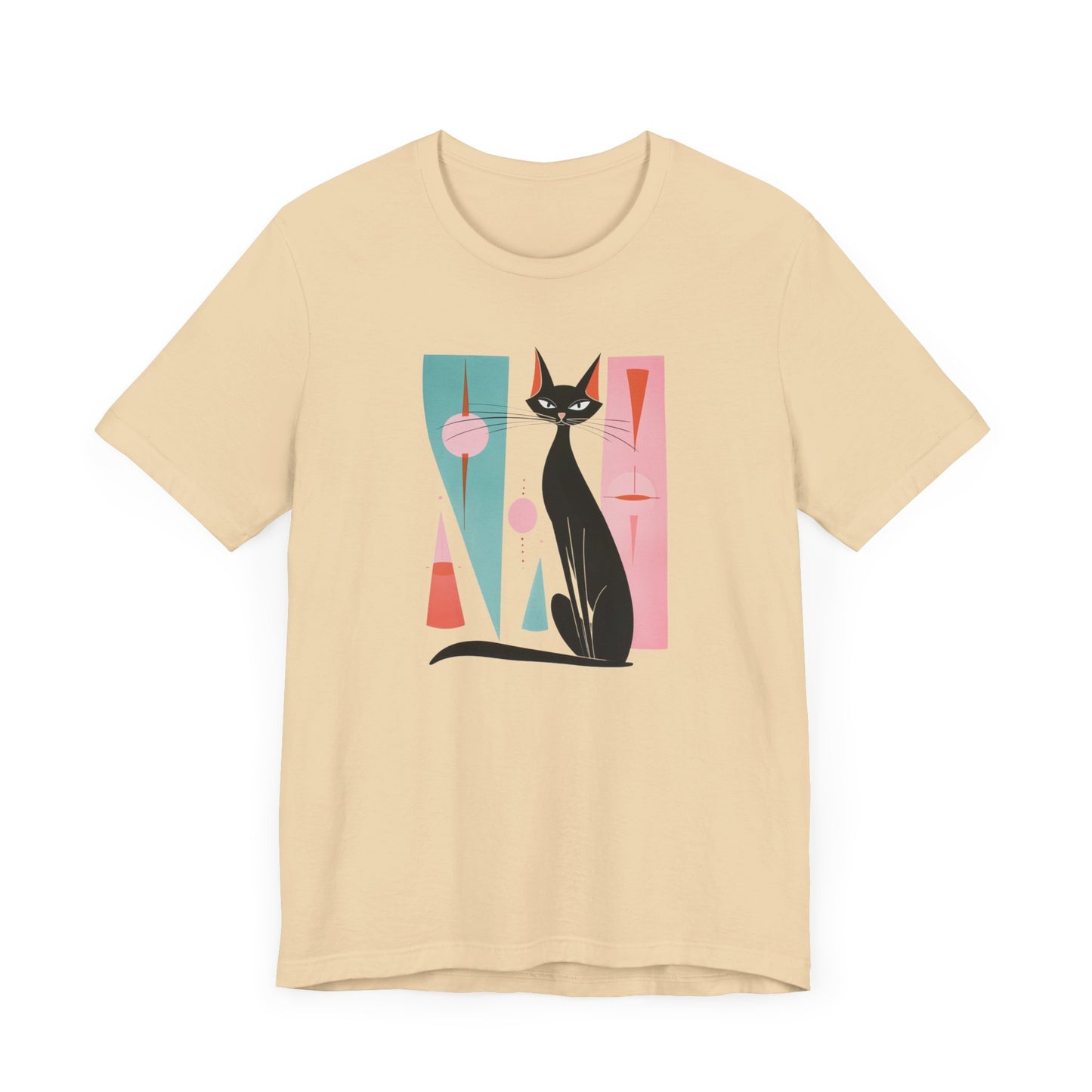 Artsy Cat Unisex Jersey Short Sleeve Tee