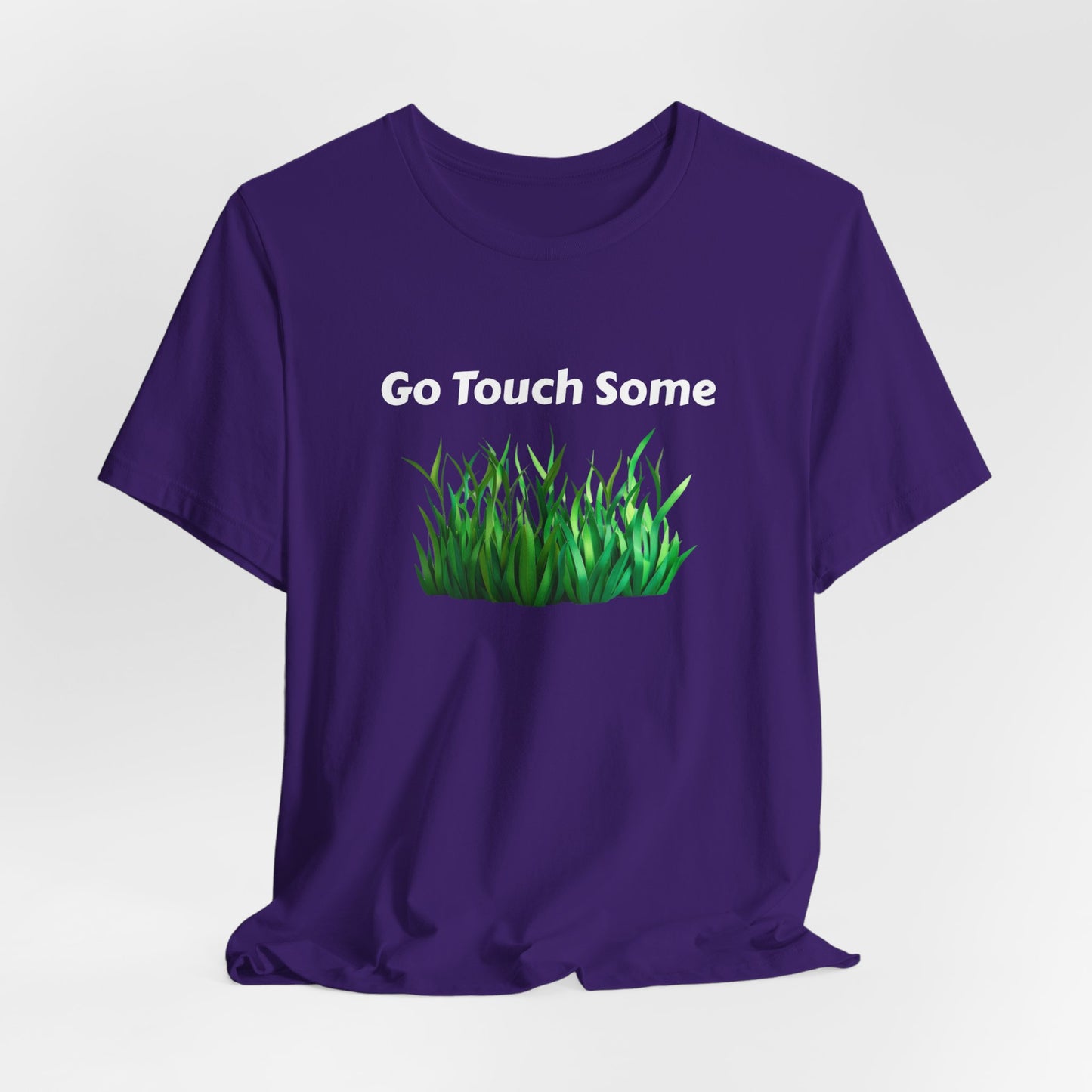 Go Touch Some Grass Unisex Jersey Short Sleeve Tee
