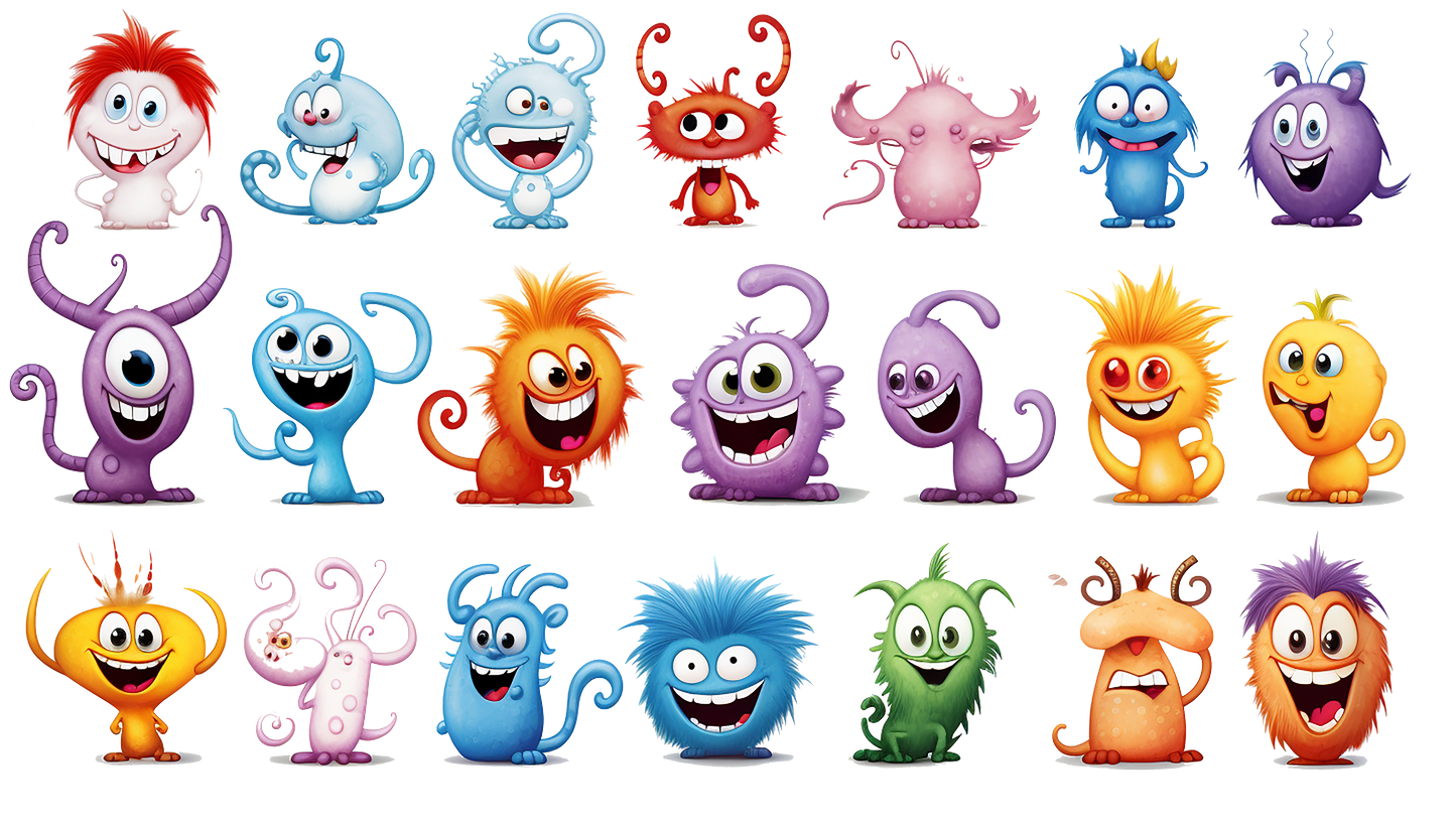 Super Cute Monsters, Cute Baby Bibs, Halloween Bibs, Funny Bibs, Baby Contrast Trim Jersey Bib