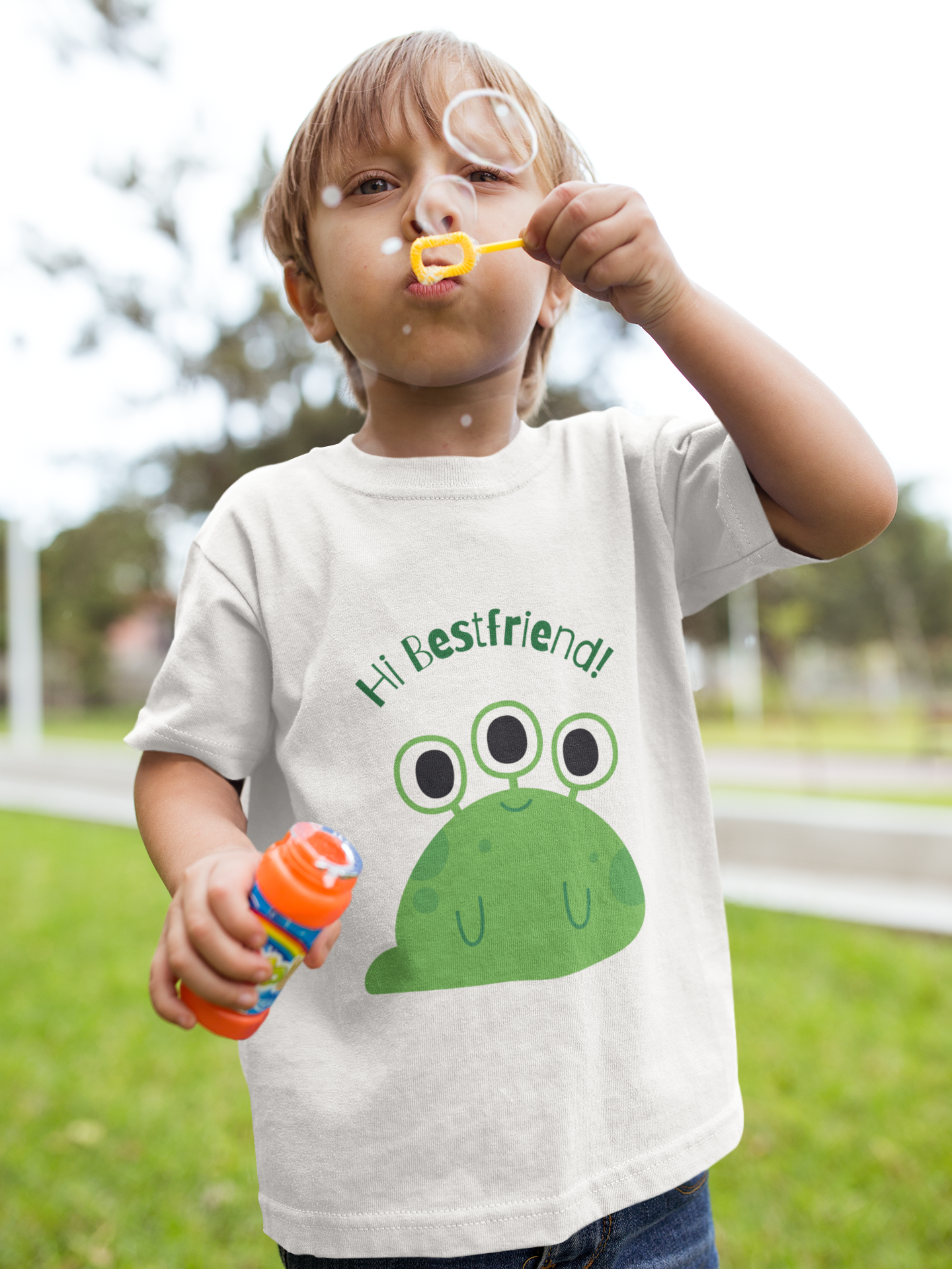 Hi Best Friend Kid's Tee