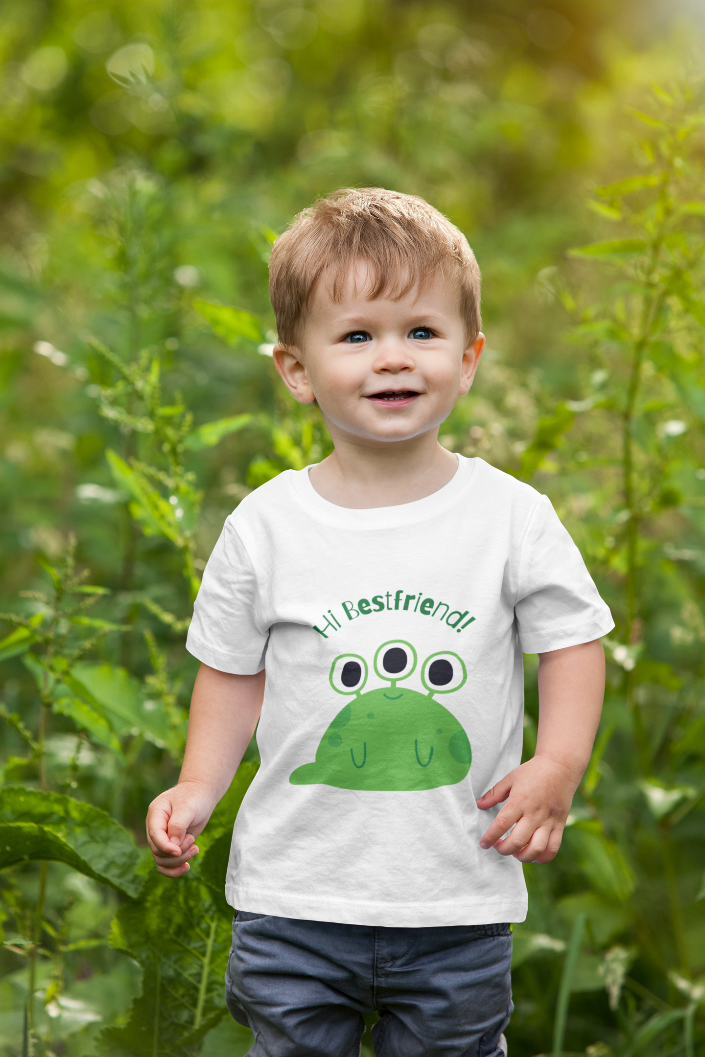 Hi Best Friend Kid's Tee