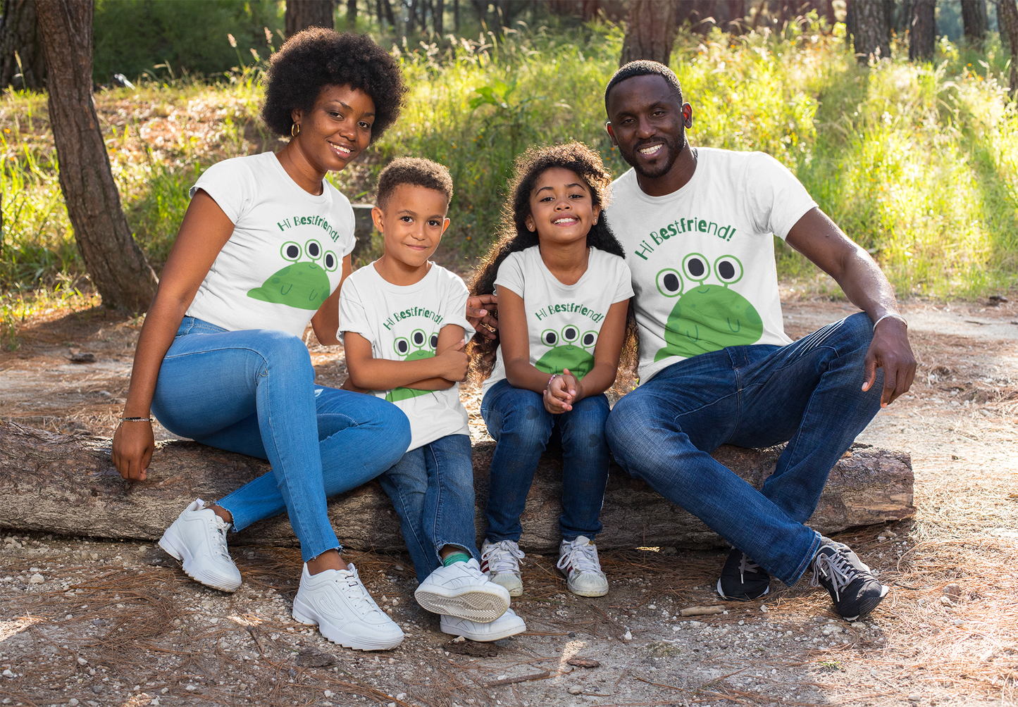 Hi Best Friend Kid's Tee