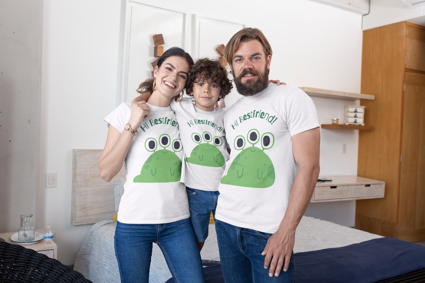Hi Best Friend Kid's Tee