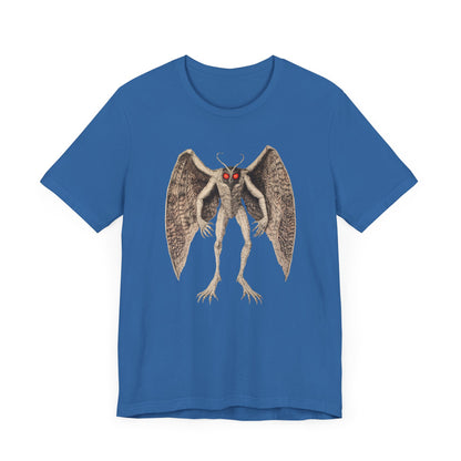 Mothman Unisex Jersey Tee - Paranormal Graphic T-Shirt