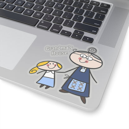 Grandma's House Logo Kiss-Cut Stickers