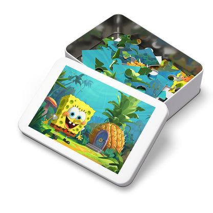 Who Lives in A Pineapple Under the sea? Jigsaw Puzzle (30, 110, 252, 500,1000-Piece)