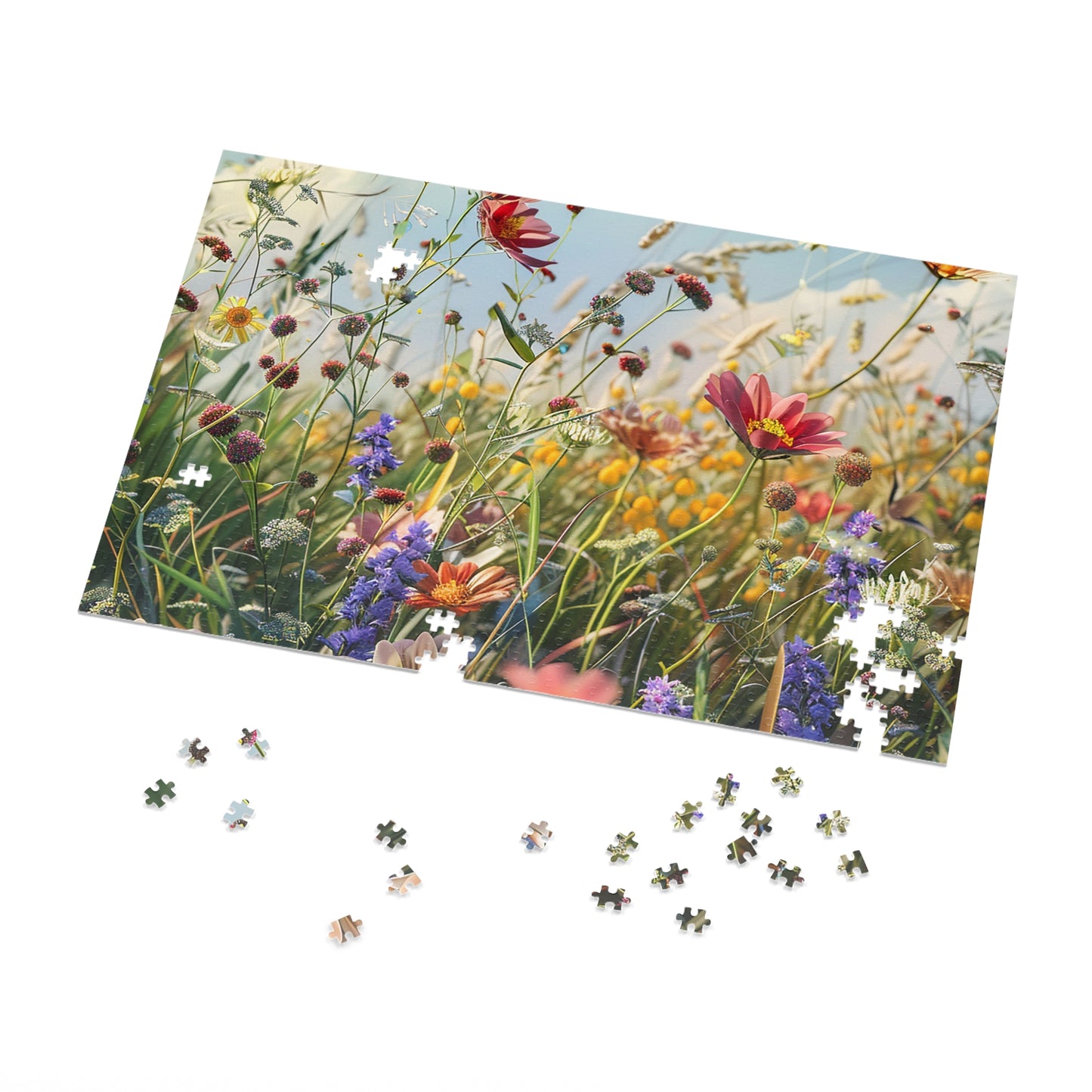 Wildflowers Jigsaw Puzzle (30, 110, 252, 500,1000-Piece)